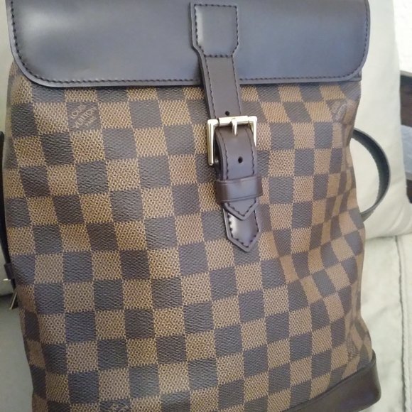 Louis Vuitton Dark Brown Checkered Backpack - Picture 8 of 16